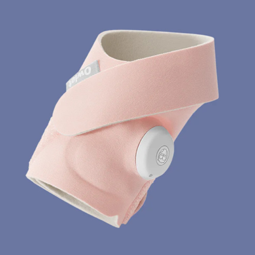 Dusty Rose Fabric Sock
