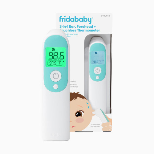 Frida Baby 3-in-1 Ear, Forehead + Touchless Infrared Thermometer