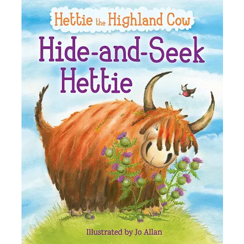 Hide-and-Seek Hettie: The Highland Cow Who Can't Hide!