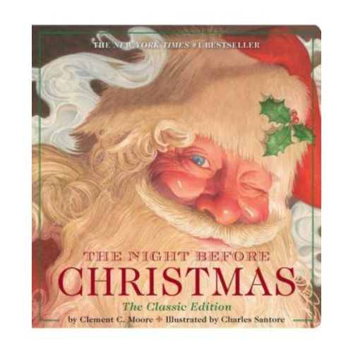 The Night Before Christmas Oversized Padded Board Book: The Classic Edition by Clement Moore