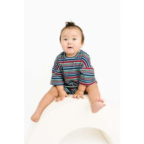 Forest Stripe Slouchy Set