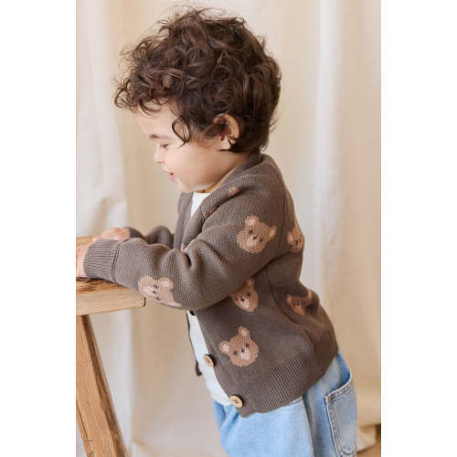 Samuel Cardigan - Bobbie Bear Canteen – Jamie Kay USA