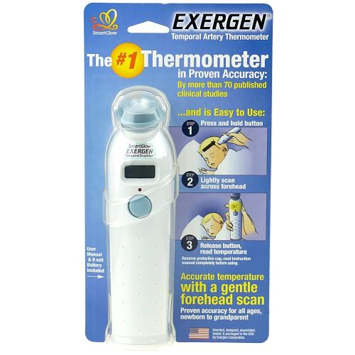 ComfortScanner Temporal Contact Thermometer LCD Display 140008 1 Each