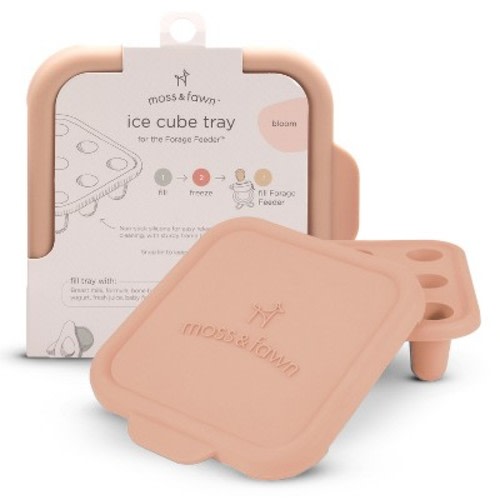 Moss and Fawn Ice Cube Tray, Color: Bloom