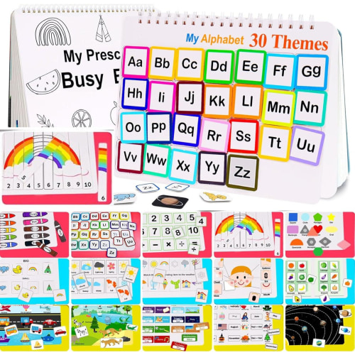 happicartus.com | My Preschool Busy Book 📚 🎅 Best Christmas Gift for kids
