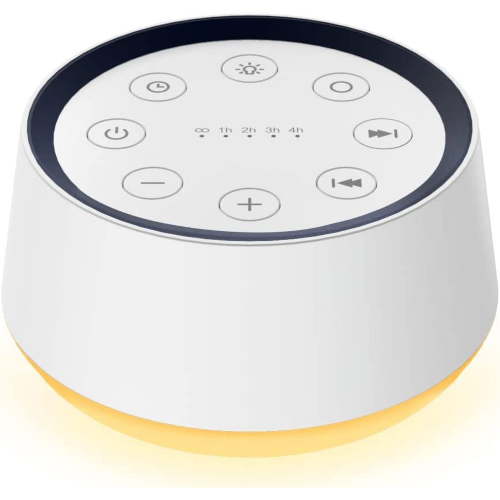 Brown Noise Sound Machine with 30 Soothing Sounds 12 Colors Night Light White Noise Machine for Adults Baby Kids Sleep Machines Memory Function 36 Volume Levels 5 Timers for Home Office Travel