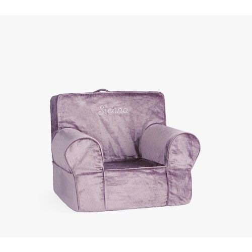 My First Anywhere Chair®, Fig Velvet Slipcover Only