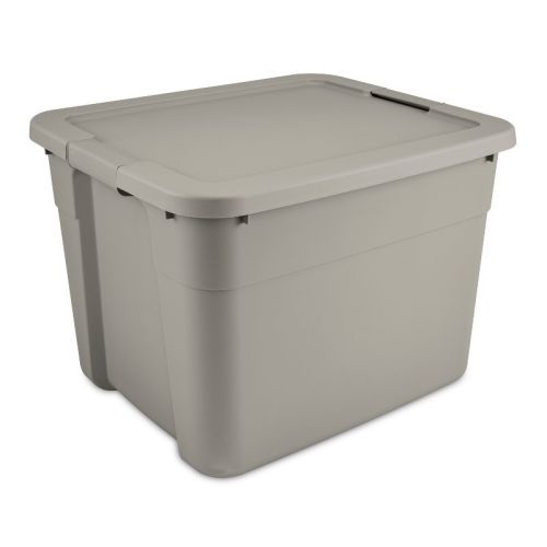20gal Latching Storage Tote - Brightroom™, Color: Spaceship Gray