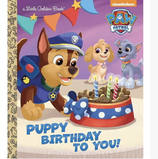 Puppy Birthday to You! (Paw Patrol) (Little Golden Book)
