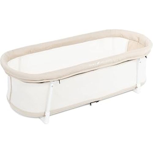 Baby Delight Snuggle Nest Bassinet, Portable Baby Bed, for Infants 0 – 5 Months, Organic Oat