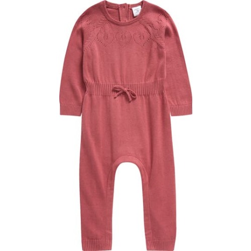 Sweet Cotton Sweater Romper, Newborn