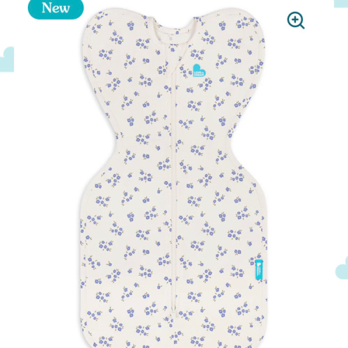 Swaddle Up™ 1.0 TOG Cotton Jacaranda Meadow