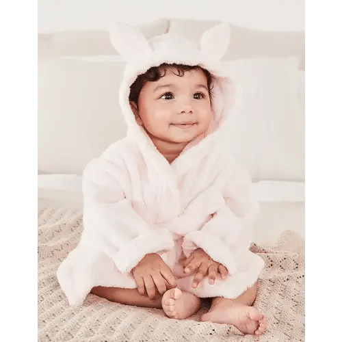 Organic Hydrocotton Baby Robe (0–12mths) | View All Baby | The White Company US