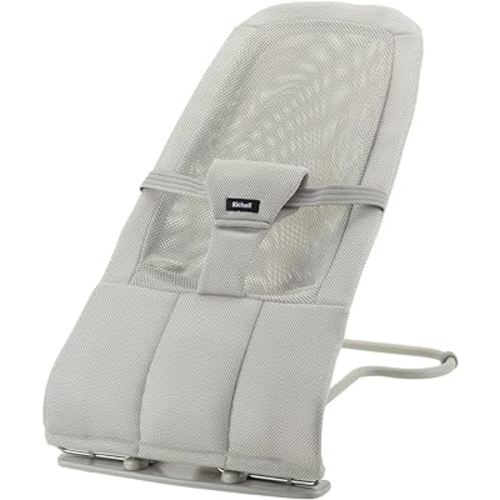 Bouncing Seat N Light Grey Rose Beige Bouncer Chair Richell Richell Baby Newborn (Light Grey) : Amazon.com.au: Baby