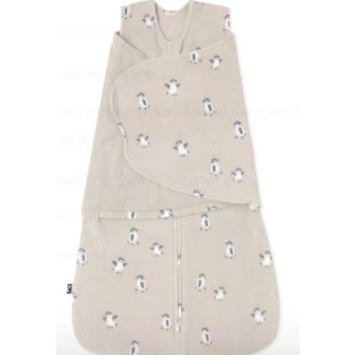 Penguin Micro-Fleece Swaddle Newborn | HALO