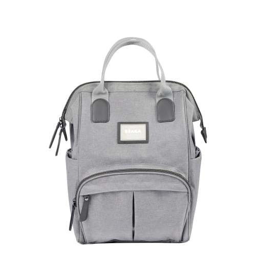 Wellington Backpack Diaper Bag - Grey