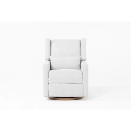 Aletta Grey 39" Power Swivel Glider Recliner