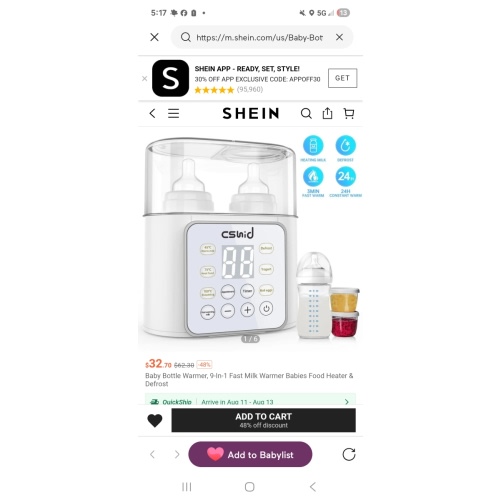 Bottle Warmer | SHEIN