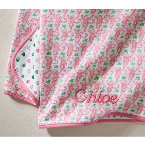 Roller Rabbit Oversized Muslin Baby Blanket