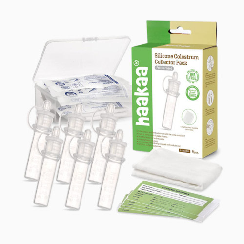 Silicone Colostrum Collector Set