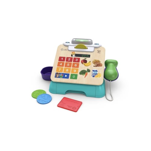 Baby Einstein + Hape Magic Touch Cash Register Pretend to Check Out Toy, with Real Sounds and Music, Ages 9 Months and Up : Amazon.com.au: Toys & Games