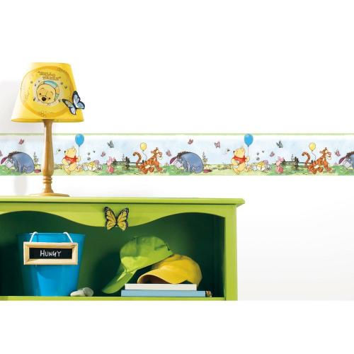 Disney Winnie The Pooh Toddler, Peel & Stick Disney Wall Border