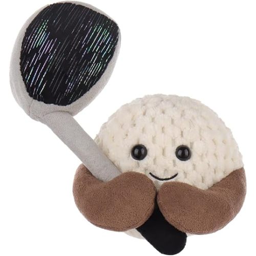 Apricot Lamb Happy Golf Stuffed Animals for Kids, Soft Cute Plush Toys for Baby Girl and Boy, Fluffy Happy Golf 5.2 Inches