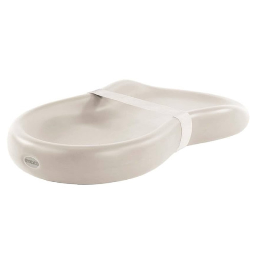 Keekaroo Peanut Changer Baby Vanilla– The Original Made in USA Easy-to-Clean Changing pad and The only Shell Over Foam, Fully Water Repellant