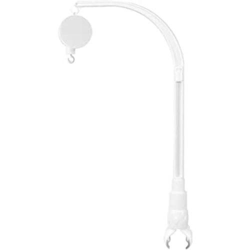 AFUNTA 23 Inch Baby Crib Claw Mobile Bed Bell Holder with Music Box, Adjustable Holder DIY Toy Decoration Hanging Arm Bracket Baby Bed Stent Set Nut Screw