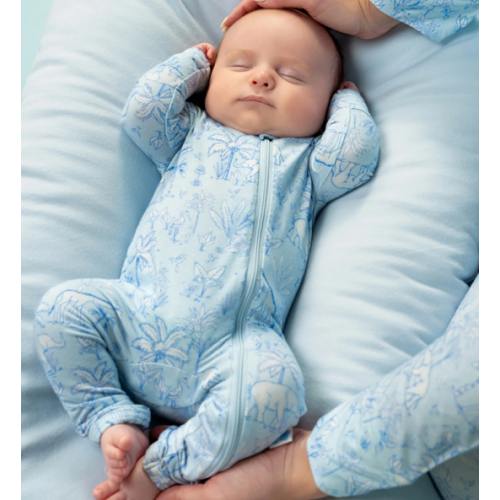 Zippered Romper (Wild Wonders) – Snuggle & Slumber