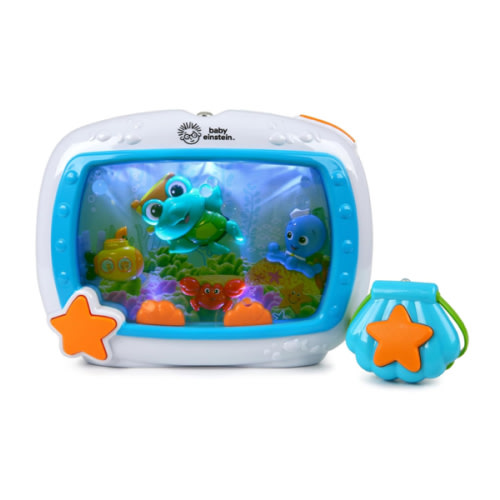 Baby Einstein Sea Dreams Soother Musical Crib Toy and Sound Machine, Newborn and up