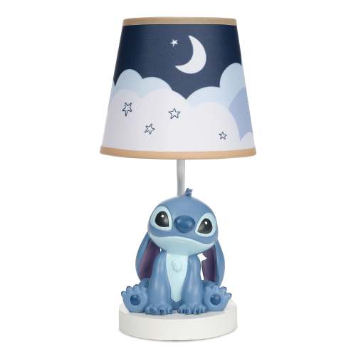 Disney Stitch Hand-Painted 3D Sculpted Nursery Lamp and Shade – Lambs & Ivy