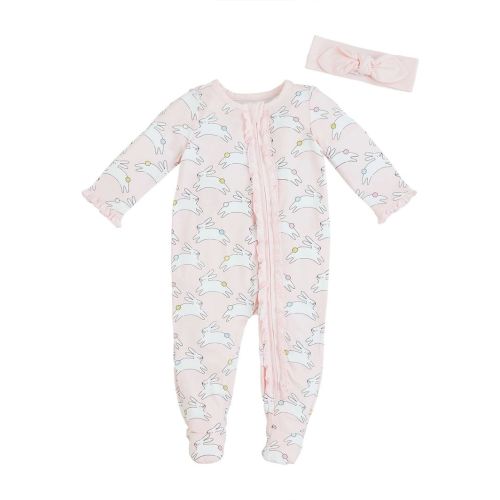 Pink Bunny Sleeper & Headband