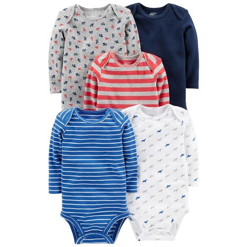 Simple Joys by Carter's Unisex Babies' Long-Sleeve Bodysuit