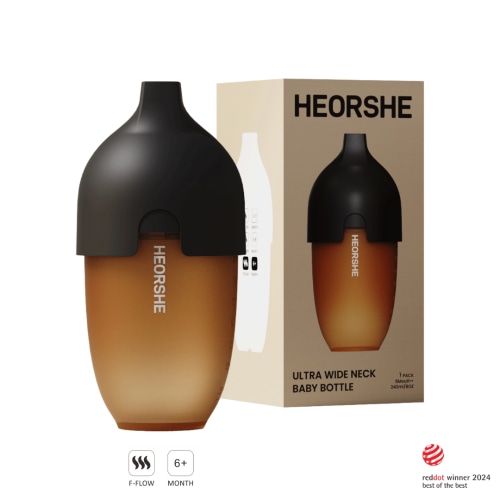 Ultra Wide Neck Baby Bottle 8 OZ – HEORSHE