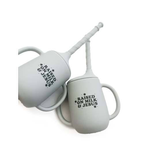 Raised on Milk & Jesus Sippy Cup