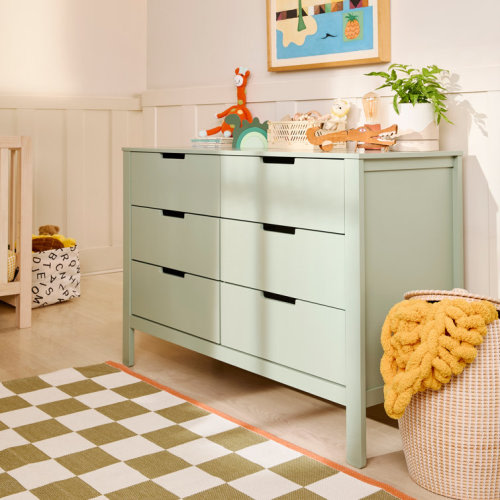 Colby 6 Drawer 51.25" W Double Dresser