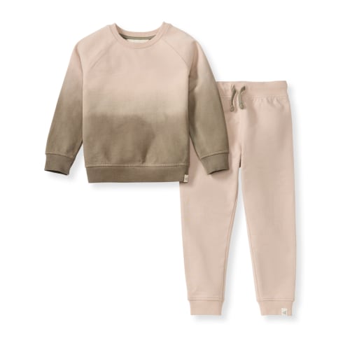 Dip Dye Boy Sweatshirt & Pants Set – Burt's Bees Baby