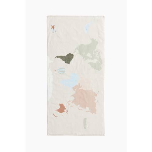 PATTERNED BATH TOWEL