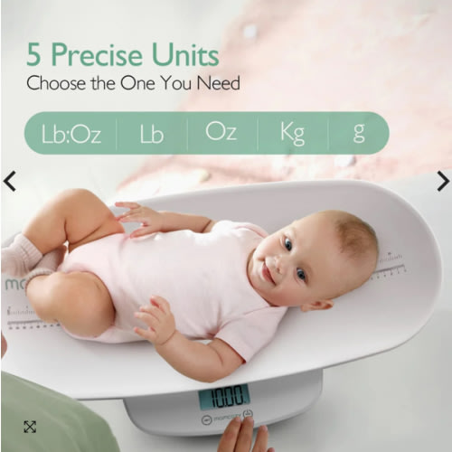 Momcozy Multi-Function Baby Scale - Weight & Height Measurement