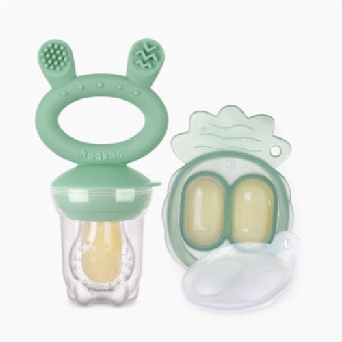 Haakaa Silicone Freeze-n-feed Mini Combo - Green