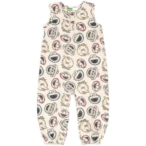 Sesame Street Cotton Gauze Matching Family Outfits Dress & Romper & Shorts Set Newborn to Little Kid Sizes (Newborn - 7-8)