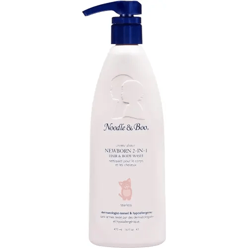 Noodle & Boo 2-in-1 Newborn Hair & Baby Body Wash for Baby, Tear Free and Hypoallergenic