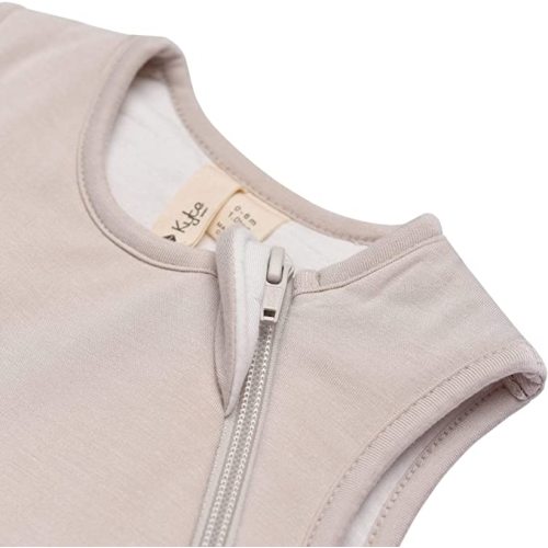 KYTE BABY Unisex Rayon Sleeping Bag for Babies and Toddlers, 1.0 Tog - Oat - Small