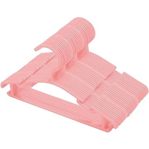 30 Pack Pink Baby Nursery Closet Hangers,Non-Slip Laundry Infant Pant Hanger for Newborn Clothes Gift,Ultra-Thin Child Coat Hanger for Girl Boy Toddler Kid