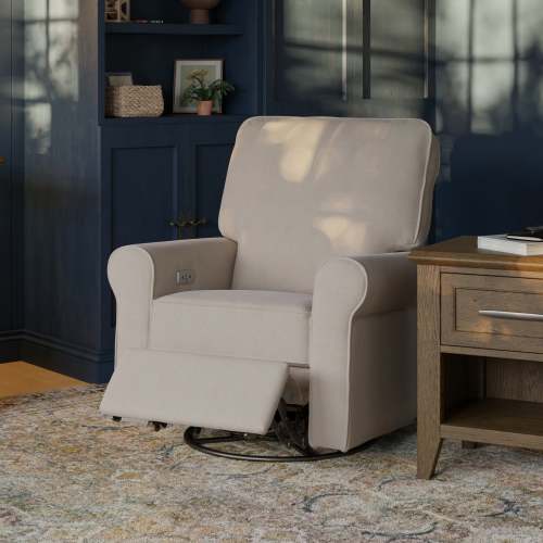 Monogram by Namesake Monroe Power Recliner and Swivel Glider