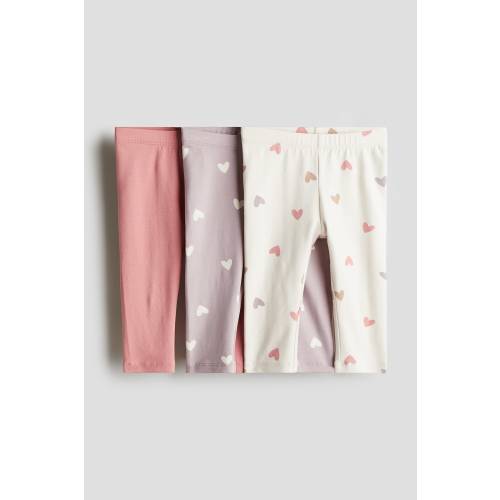 3-PACK COTTON LEGGINGS