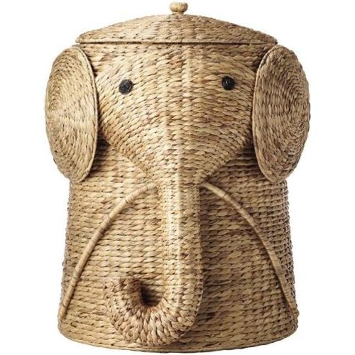 Home Decorators Collection Animal Bathroom Hamper, 20" Hx16 Wx17 D, Natural