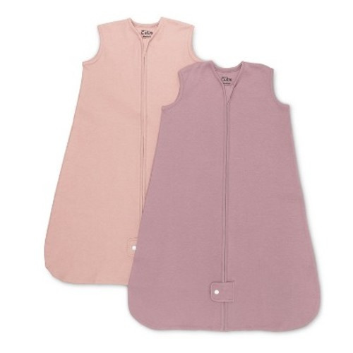 Sleep Bag, Sack for Baby, 2 Pack, Wearable Blanket by Comfy Cubs, Color: Blush, mauve, Size: small