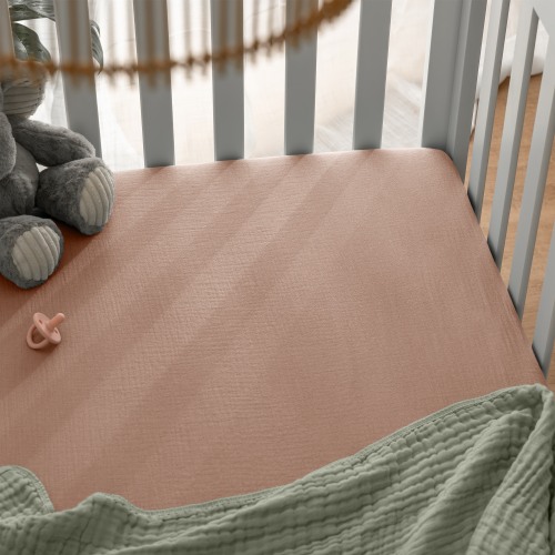 Muslin Fitted Crib Sheet – Comfy Cubs